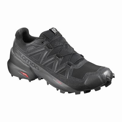 Férfi Salomon SPEEDCROSS 5 GORE-TEX Terepfutó Cipő SA9375028 Fekete